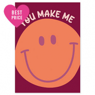 BY31® Jewellery cards "You make me" Port Red-Orange-Light Pink-Purple