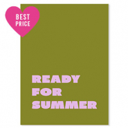 BY31® Jewellery cards "Ready for summer" Green-Purple