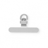 Phone cord insert Silver