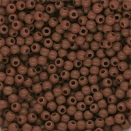 4 mm DQ acrylic beads shiny Brown
