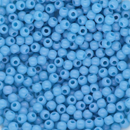 4 mm DQ acrylic beads shiny Blue