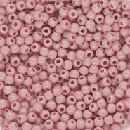 4 mm DQ acrylic beads shiny Vintage Pink