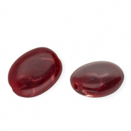Acrylic beads oval = PROPER(W41)