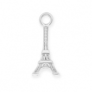 Stainless steel charms Eiffel Tower Silver