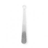 Stainless steel charms drop Silver