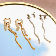 NEW New! stainless steel earring findings