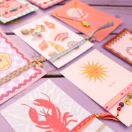 NEW Shop! Ribbon text and unique jewellery cards