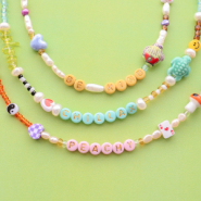 Inspirational Sets Personalise your collection with colourful acrylic letter beads