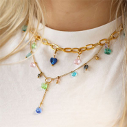 NEW New arrivals! Zirconia glass charms