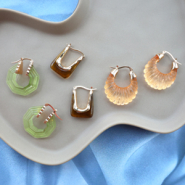 NEW Just arrived! New trendy resin earrings