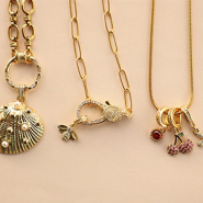 NEW Just in brass TQ metal charms and locks