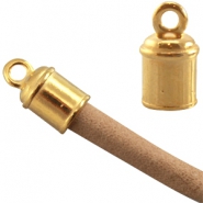 DQ European metal beads gold Check out our Designer Quality European metal end caps in gold