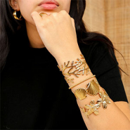 Inspirational Sets Mix & match with stainless steel bangle bracelets and rings