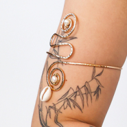 NEW Metal arm cuffs 