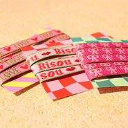 Inspirational Sets Summer bracelets with new ribbon and smart bead stoppers