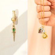 Inspirational Sets Create unique jewellery with brass charms and medallions