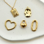 NEW Stainless steel charms and findings