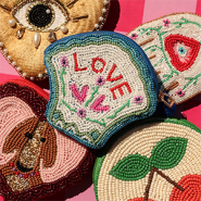 NEW Handmade beaded purses 