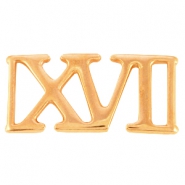DQ metal connector Roman #16 XVI Rose gold (nickel free)