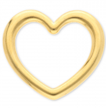  Stainless steel findings heart