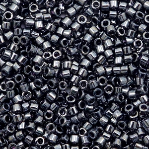 Miyuki beads delica's 11/0 Opaque Gunmetal Grey DB-1