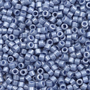Miyuki beads delica's 11/0 Opaque Luster Blueberry Blue