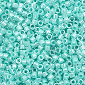 Miyuki beads delica's 11/0 Opaque Luster Sea Opal