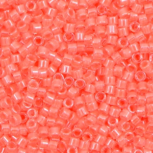 Miyuki beads delica's 11/0 Luminous Flamingo Pink DB-2034