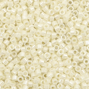 Miyuki beads delica's 11/0 Celyon Crystal Ivory DB-1900