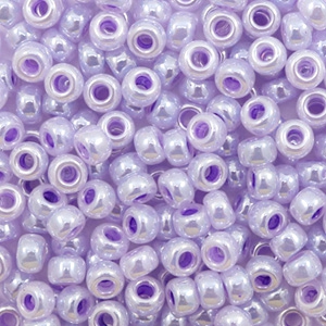 Miyuki seed beads 6/0 Ceylon Lilac Purple 6-538