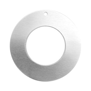 ImpressArt stamping blanks charms ring 25mm Alkeme Silver