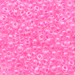 Miyuki seed beads 8/0 Luminous Pink 8-4299