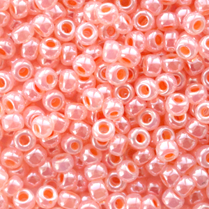 Miyuki seed beads 8/0 Ceylon Salmon Pink 8-539
