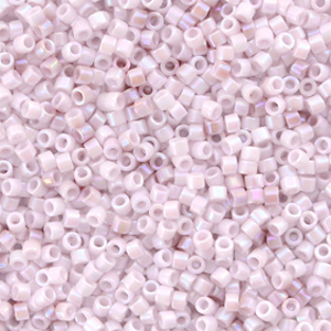 Miyuki beads delica's 11/0 Opaque AB Pale Rose DB-1504