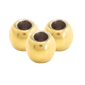 Stainless steel beads 3mm Gold