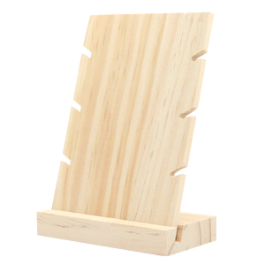 Jewellery display wood for bracelets Natural (natural wood colour)