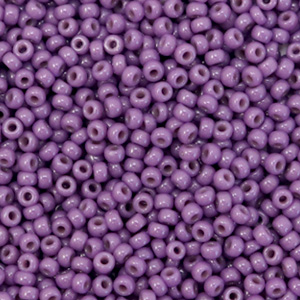 Miyuki seed beads 11/0 Duracoat Opaque Anemone Purple 11-4490