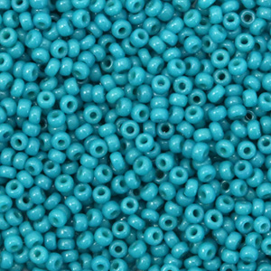 Miyuki seed beads 11/0 Duracoat Opaque Azure 11-4483