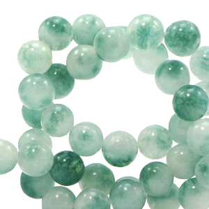8 mm natural stone beads Eden Green