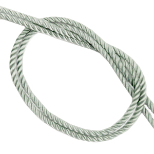 Trendy cord woven Silver