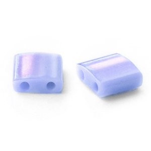 Miyuki beads tila 5x5mm Opaque Luster Light Periwinkle Blue TL-446