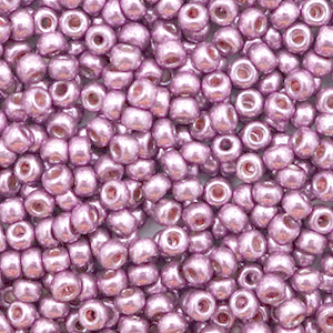 Miyuki seed beads 8/0 Duracoat Galvanized Dusty Orchid Purple 8-4218