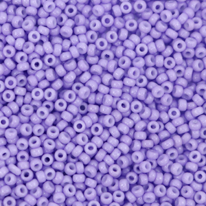 Miyuki seed beads 11/0 Duracoat Opaque Columbine Purple 11-4488