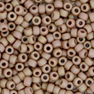 Miyuki seed beads 8/0 Opaque Glazed Frosted Rainbow Lavender 8-4694