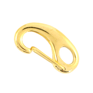 Stainless Steel findings lobster clasp 23mm Gold
