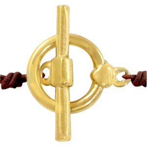 Stainless steel findings toggle clasp Gold
