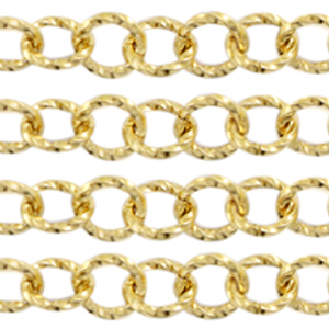 Stainless steel findings belcher chain Gold