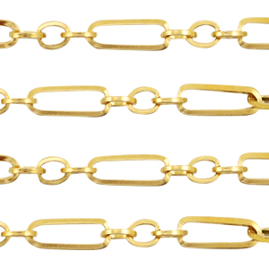 Stainless steel findings belcher chain Gold