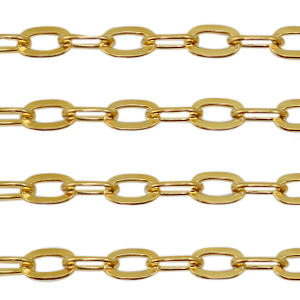 Stainless steel belcher chain anchor cable Gold
