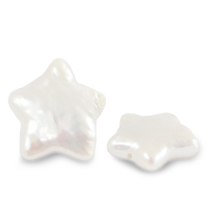 BQ Freshwater pearls star Natural White